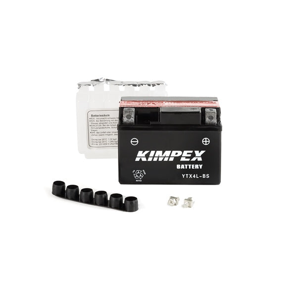Kimpex Maintenance-Free AGM Battery YTX4L-BS (12 V)