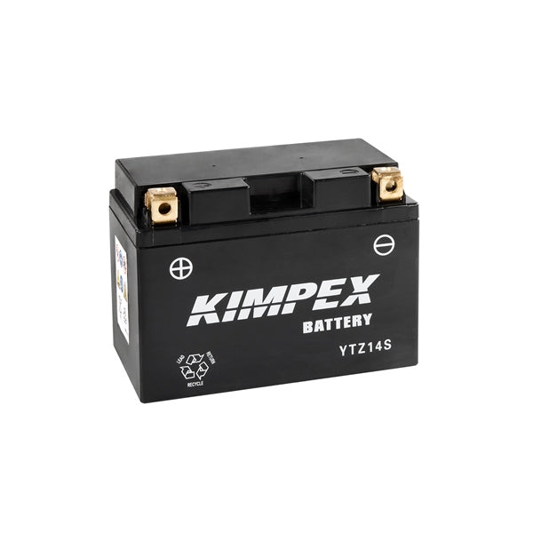 Kimpex Batterie Haute Performance AGM sans entretien YZ14S - RecreaShop
