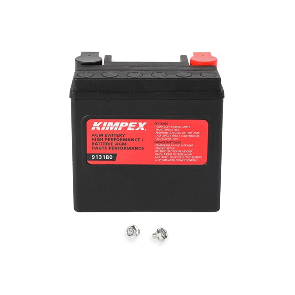 Kimpex High-Performance Maintenance-Free AGM Battery GYZ16H (12 V, 16.8 Ah)