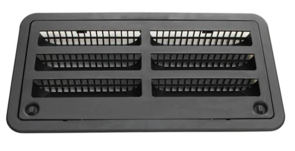 GRILLE D'ACCES REFRIGERATEUR 20" NOIR - Récréashop
