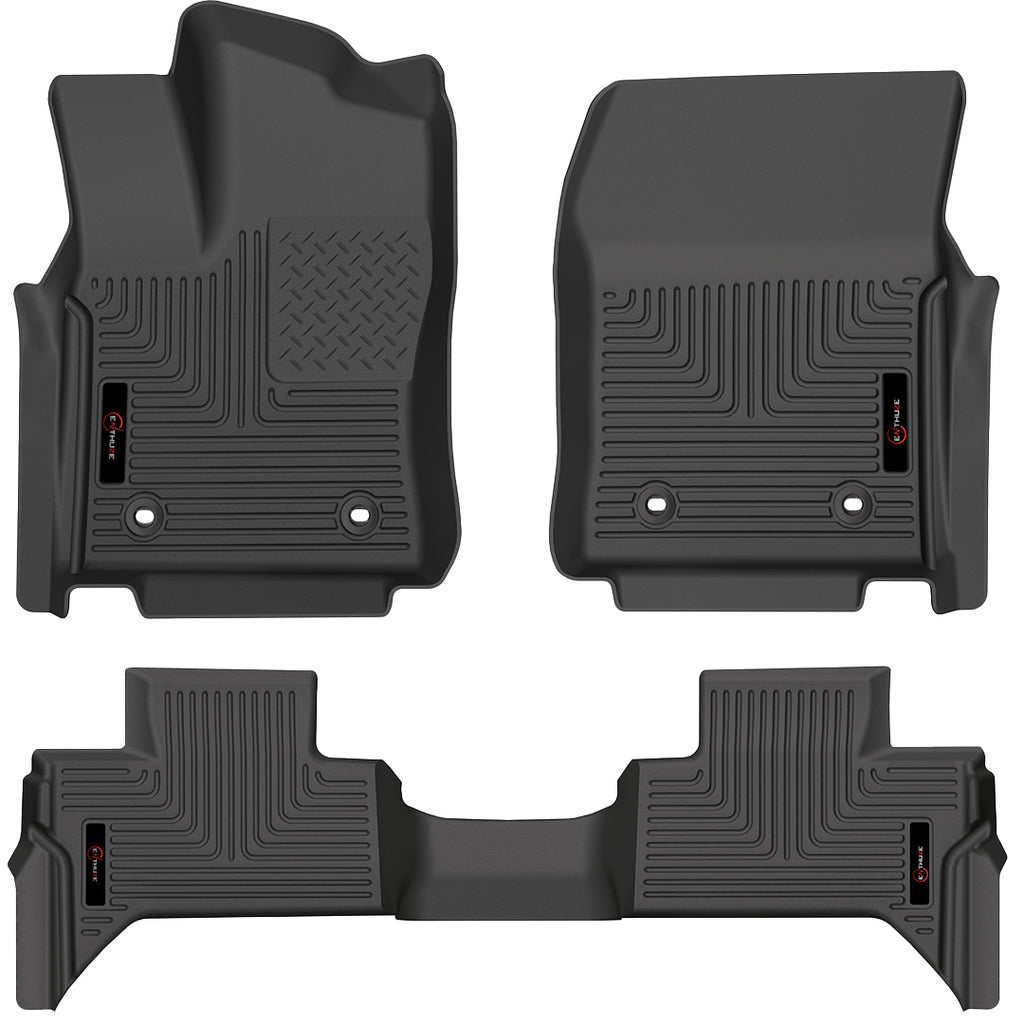 Tapis avant et arrière Enthuze Tundra Double Cab 2022-2025 - Récréashop
