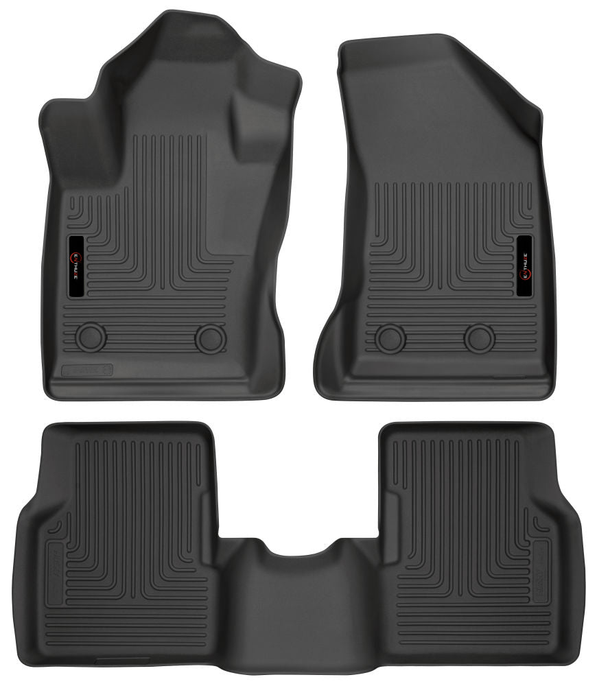 Tapis avant et arrière Enthuze Jeep Compass 2017-2026 - Récréashop