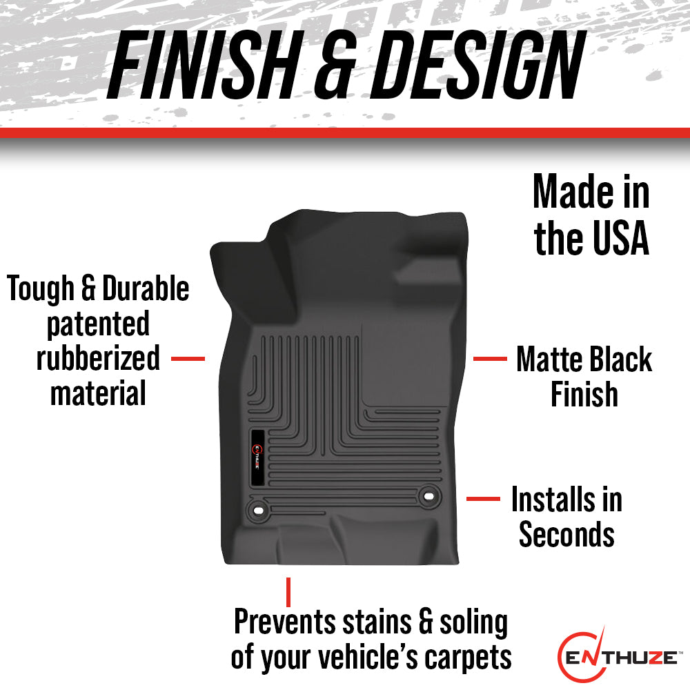 Tapis avant Enthuze Jeep Cherokee 2015-2022 - Récréashop