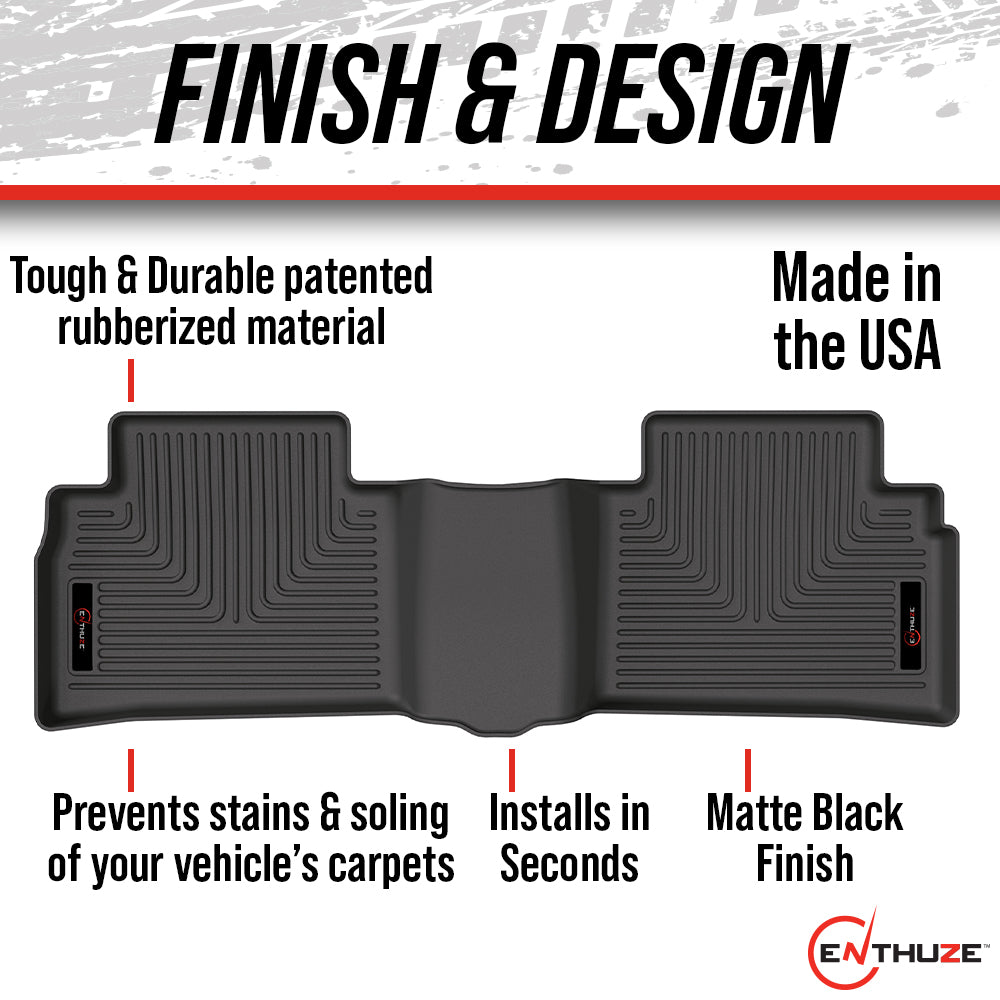 Tapis arrière Enthuze Jeep Gladiator Crew Cab 2020-2023 - Récréashop