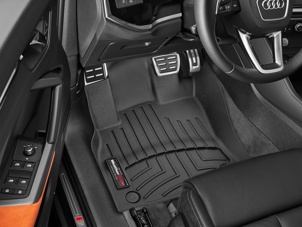 Tapis avant FloorLiner noir WeatherTech Audi Q3 2019-2025 - Récréashop