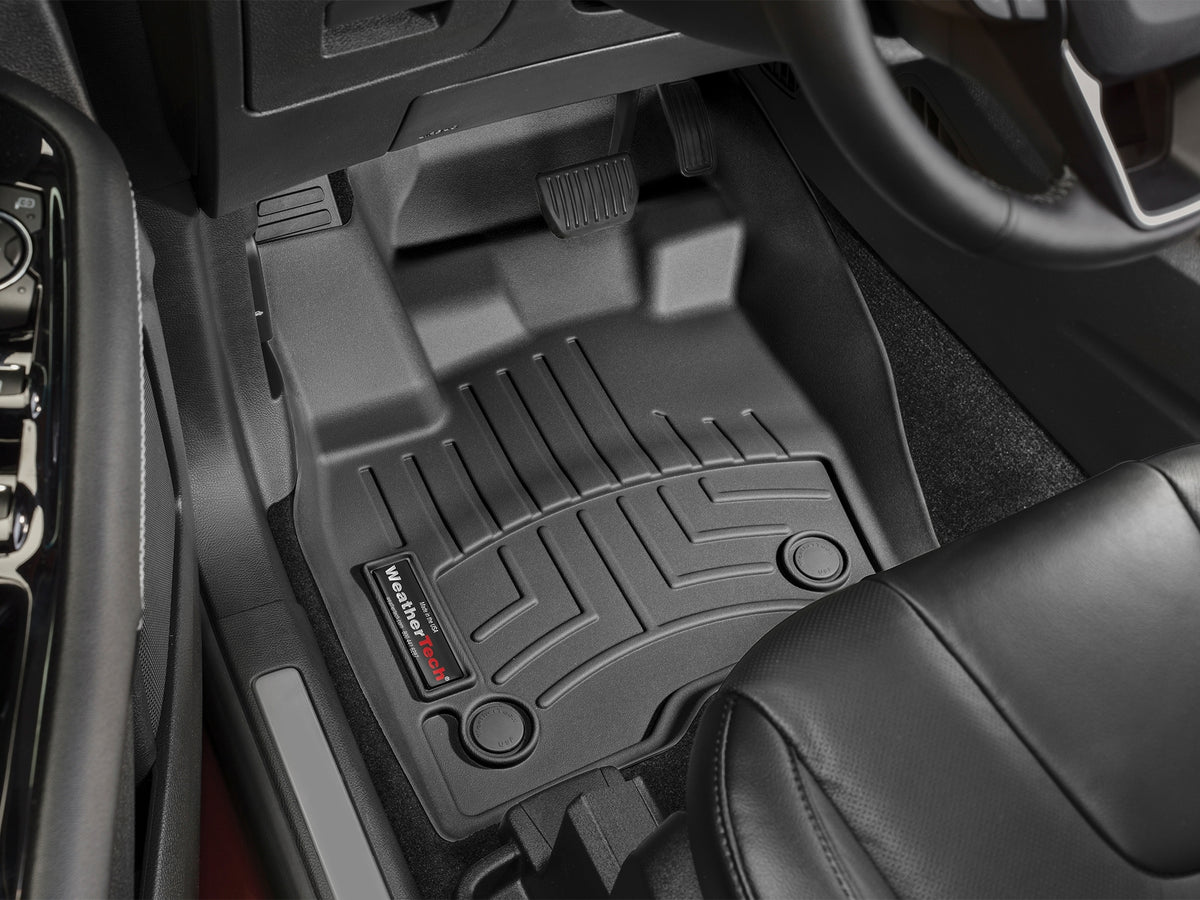 Tapis avant FloorLiner noir WeatherTech Lincoln Nautilus 2019-2023 / Lincoln MKX 2016-2018 - Récréashop