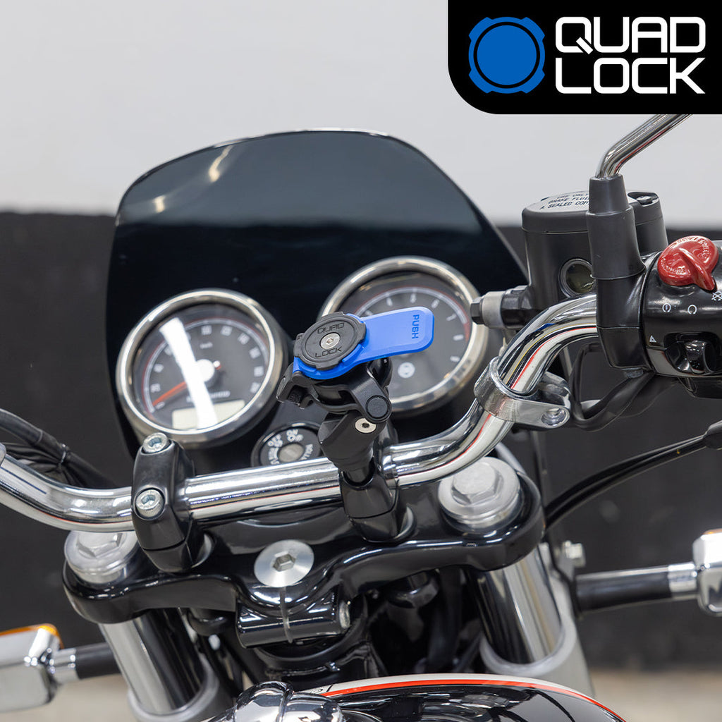 Quad Lock Moto Handlebar Clamp Mount - Récréashop