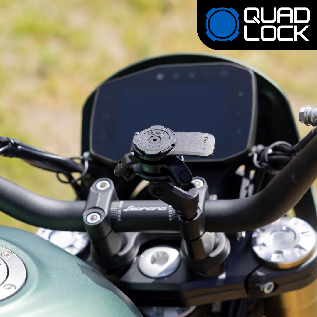 Quad Lock Moto Handlebar Clamp Mount - Récréashop
