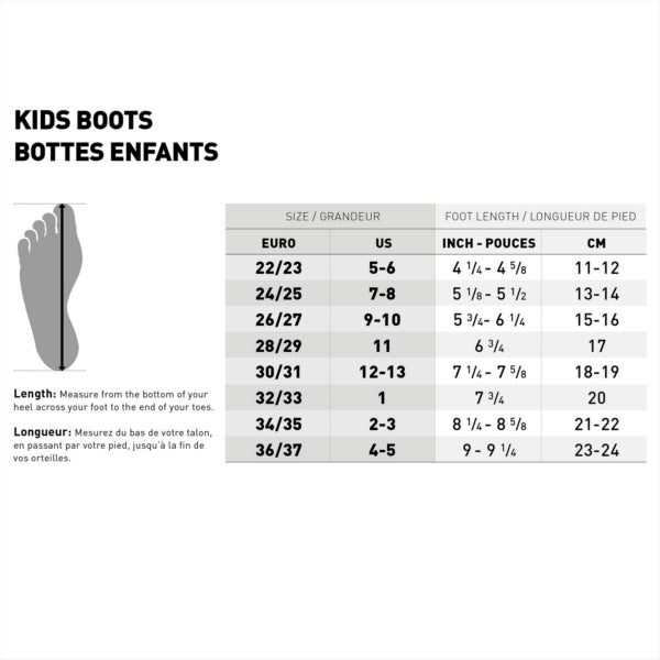 CKX Black EVA Snowmobile Boots for Kids