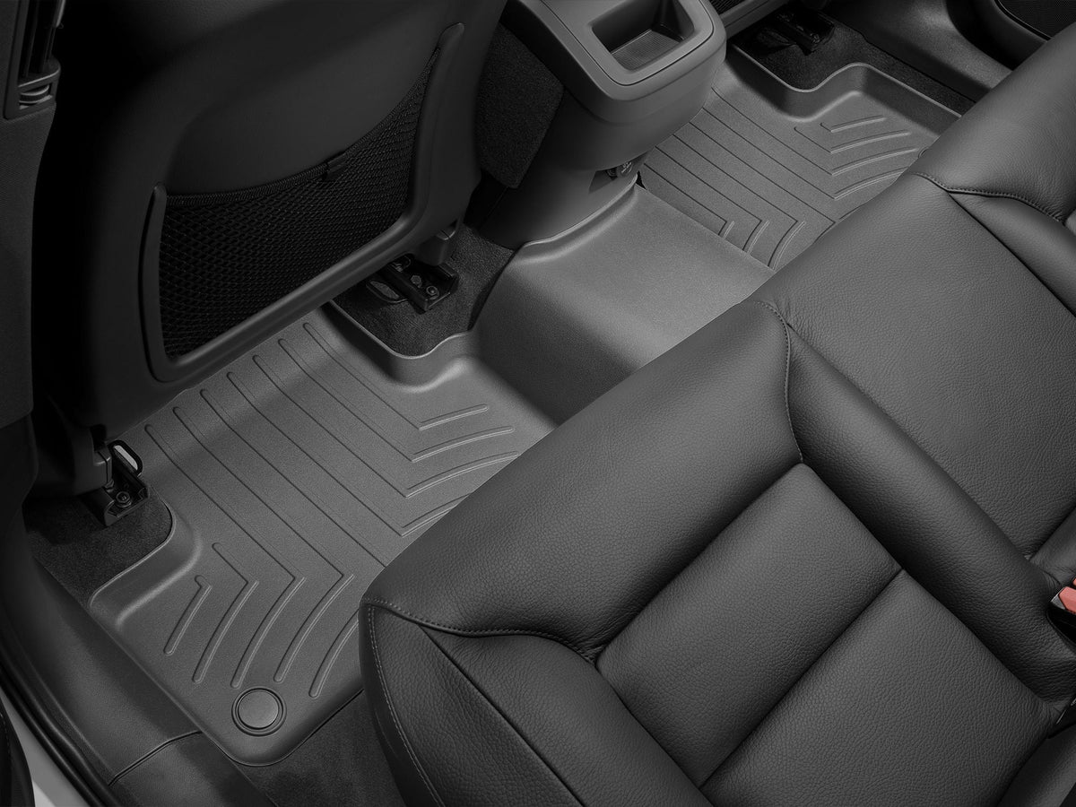Tapis arrière FloorLiner noir WeatherTech Volvo XC60 2018-2026 (2018-2021 : moteur standard seulement) - Récréashop