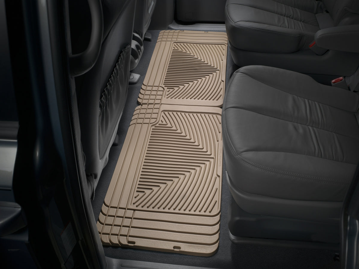 Tapis arrière toutes saisons beige WeatherTech Dodge Caravan 1984-2007 et autres véhicules - Récréashop
