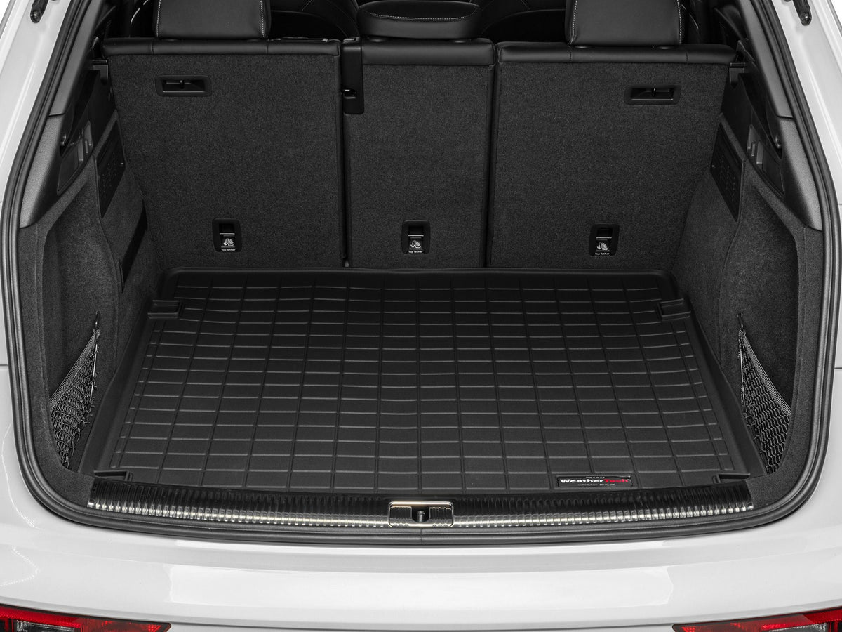 Tapis de coffre Cargo Liner derrière la 2e rangée noir WeatherTech Audi Q5 2018-2025 et autres véhicules - Récréashop