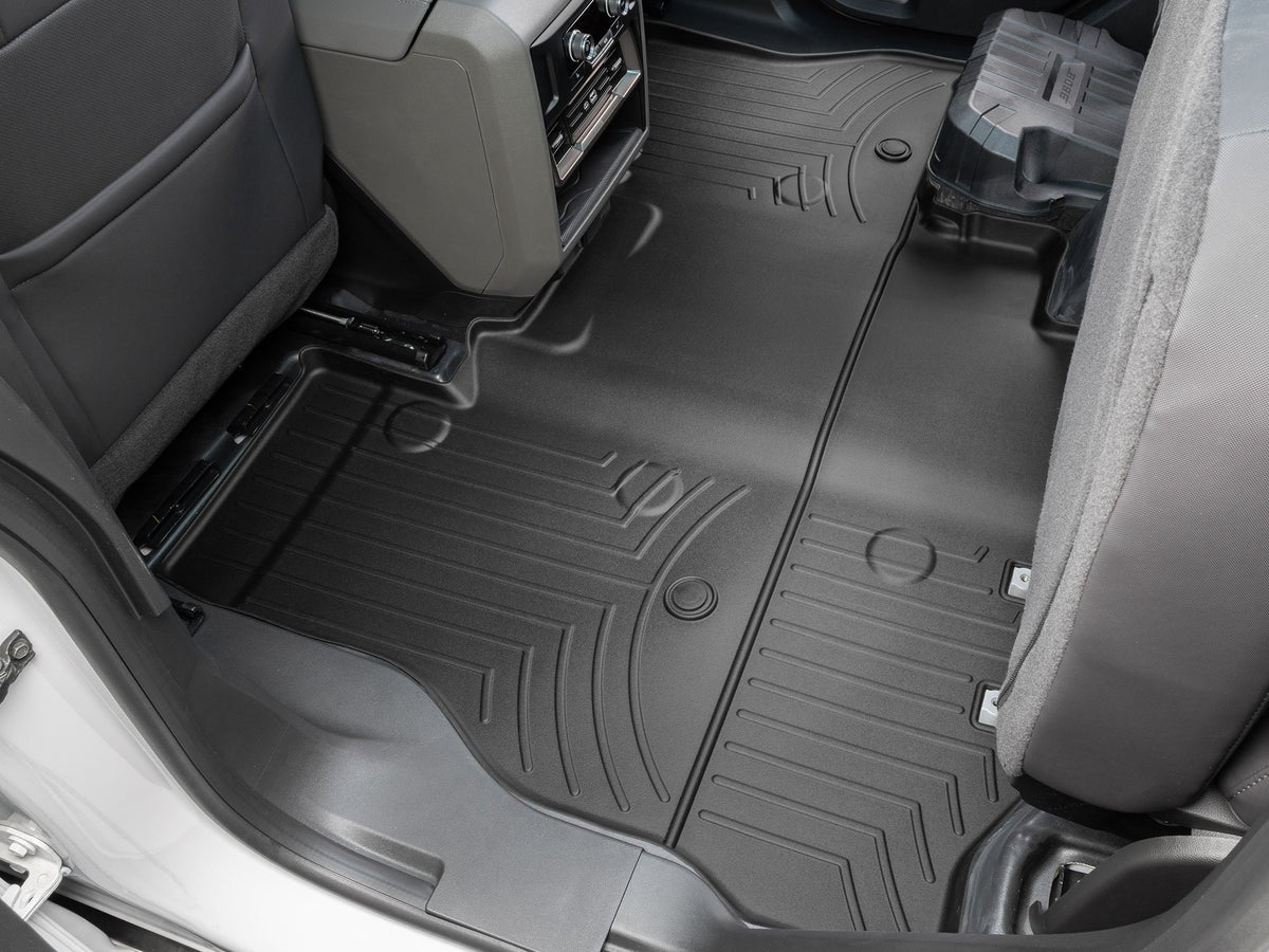 Tapis arrière FloorLiner noir WeatherTech GMC Hummer EV Pickup 2022-2025 - Récréashop