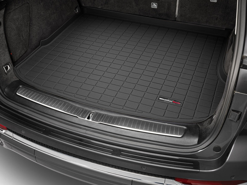 Tapis de coffre Cargo Liner derrière la 2e rangée noir WeatherTech Jeep Grand Cherokee 2022-2027 / Jeep Grand Cherokee 4xe 2022-2025 (WL, Carpeted 2022, Carpeted 2023-2027) - Récréashop