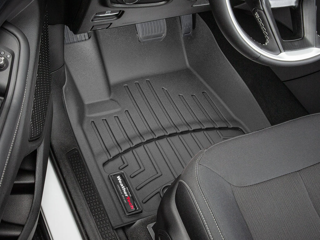 Tapis avant FloorLiner noir WeatherTech Jeep Grand Cherokee 2022-2027 / Jeep Grand Cherokee L 2025-2027 (2022 : WL seulement) - Récréashop