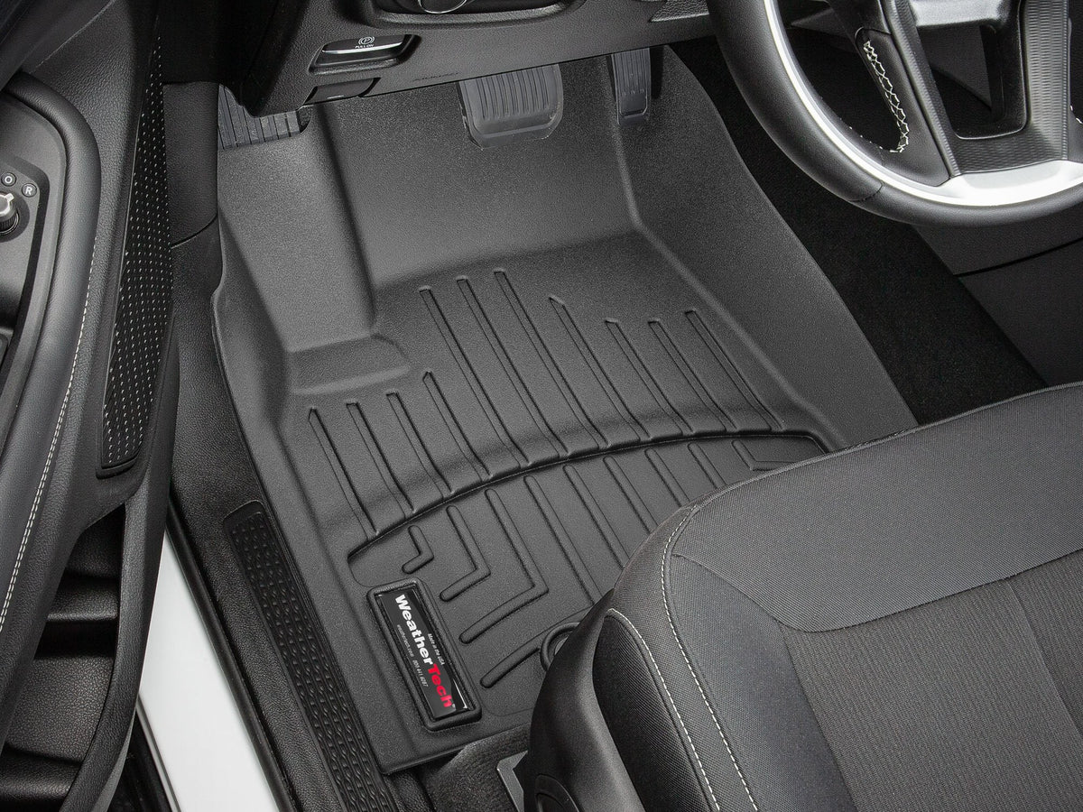Tapis avant FloorLiner noir WeatherTech Jeep Grand Cherokee 2022-2027 / Jeep Grand Cherokee L 2025-2027 (2022 : WL seulement) - Récréashop