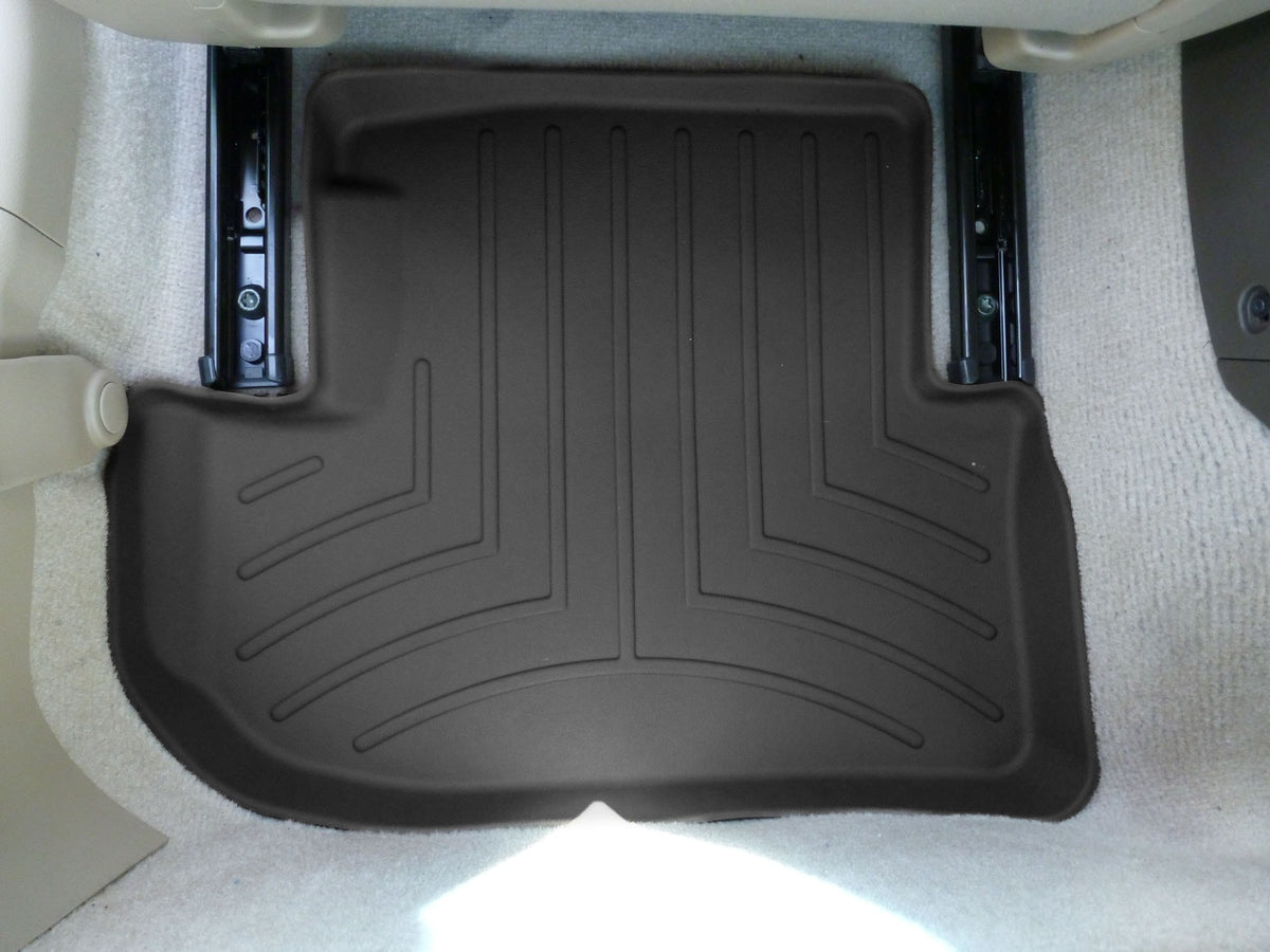 Tapis arrière FloorLiner noir WeatherTech Nissan Altima 2007-2013 (selon la version, voir compatibilité) - Récréashop