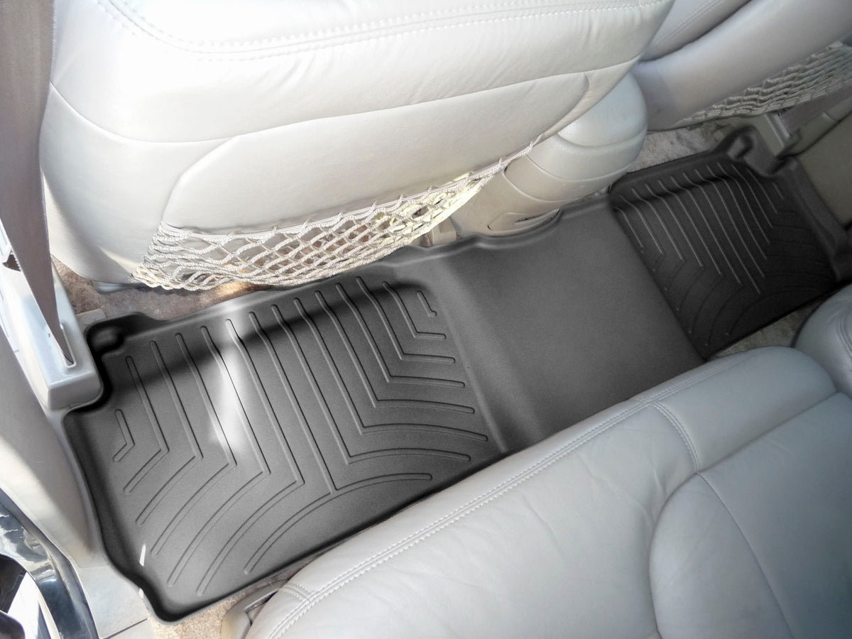 Tapis arrière FloorLiner noir WeatherTech Chevrolet Suburban 1992-1999 / GMC Suburban 1992-1999 - Récréashop